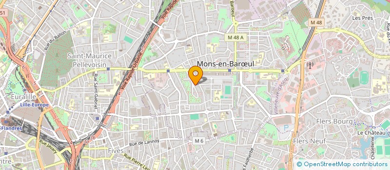 localisation de l'entreprise L'ACTE  MONS-EN-BARUL