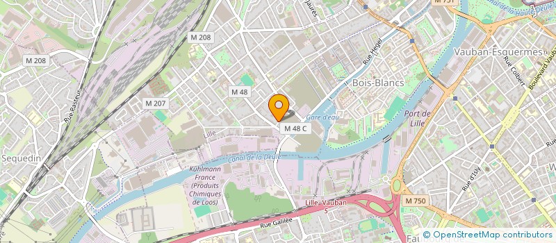 localisation de l'entreprise L ACTE à LILLE