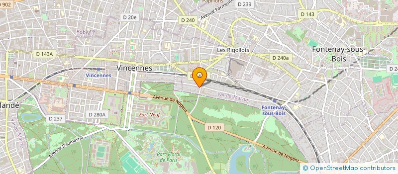 localisation de l'entreprise L' ACTE ESSENTIEL à FONTENAY-SOUS-BOIS