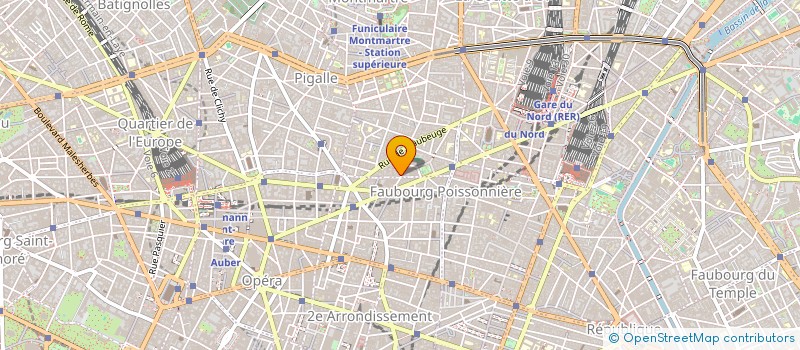 localisation de l'entreprise L'ACTEUR ET L'IMAGINAIRE  PARIS