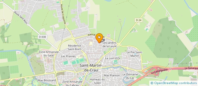 localisation de l'entreprise L'ACTION PROVENCALE à SAINT-MARTIN-DE-CRAU