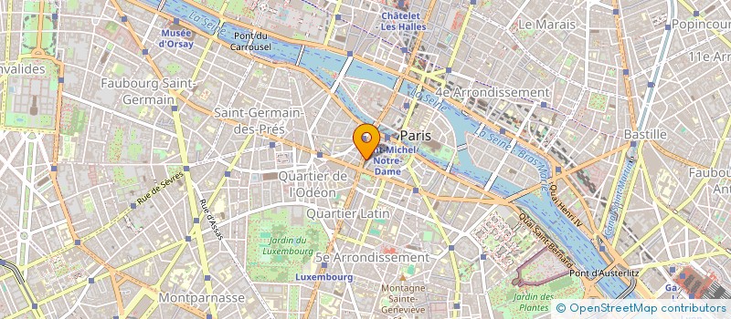 localisation de l'entreprise L'ACTION SOCIALE à PARIS