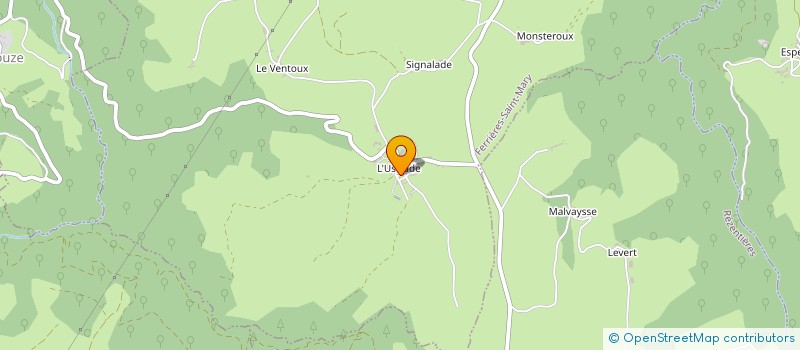 localisation de l'entreprise L'ACTIVITE DU MONT JOURNAL à FERRIERES-SAINT-MARY
