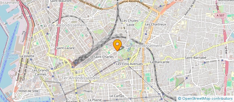 localisation de l'entreprise L'ACTUEL à MARSEILLE
