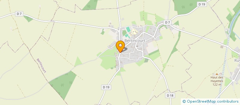 localisation de l'entreprise L'ADAUTILLE  BERTINCOURT