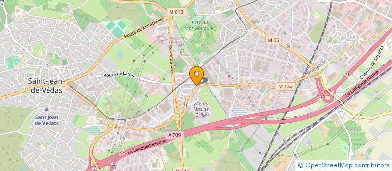 localisation de l'entreprise L'ADDICT  SAINT-JEAN-DE-VEDAS