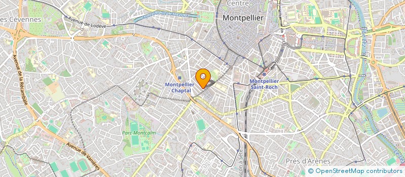 localisation de l'entreprise L'ADDICT à MONTPELLIER