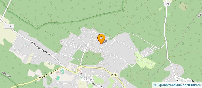 localisation de l'entreprise L ADERNO à REGUSSE