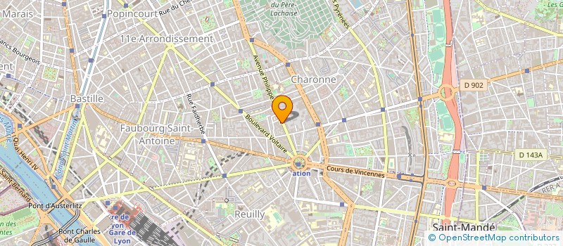 localisation de l'entreprise L'ADM IDF  PARIS