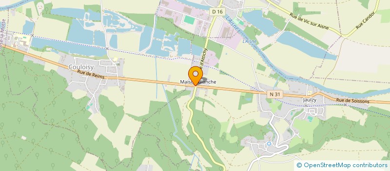 localisation de l'entreprise L'ADN  JAULZY