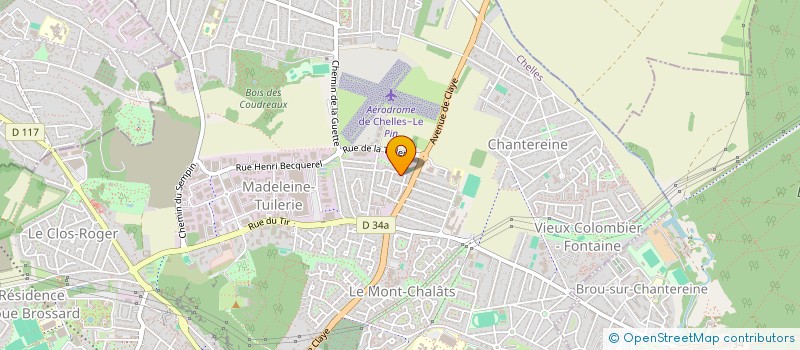 localisation de l'entreprise L'ADORA  CHELLES