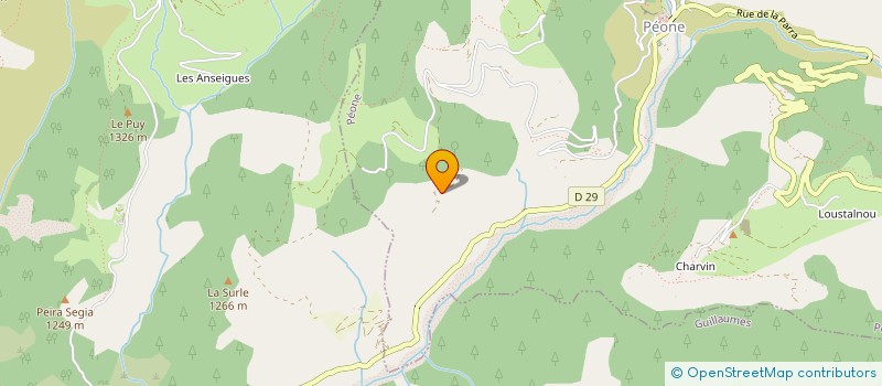 localisation de l'entreprise L'ADRECH DE MARTY  PEONE