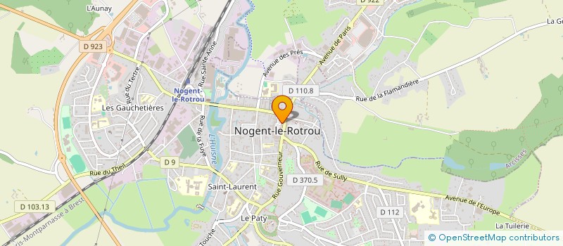 localisation de l'entreprise L'ADRESSE à NOGENT-LE-ROTROU