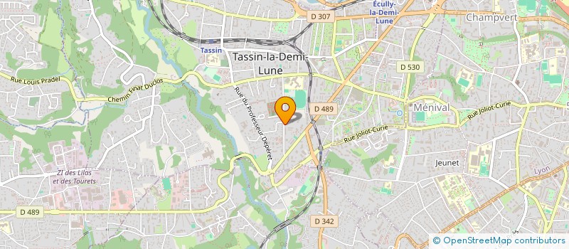 localisation de l'entreprise L'ADRESSE AUTOMOBILE à TASSIN-LA-DEMI-LUNE