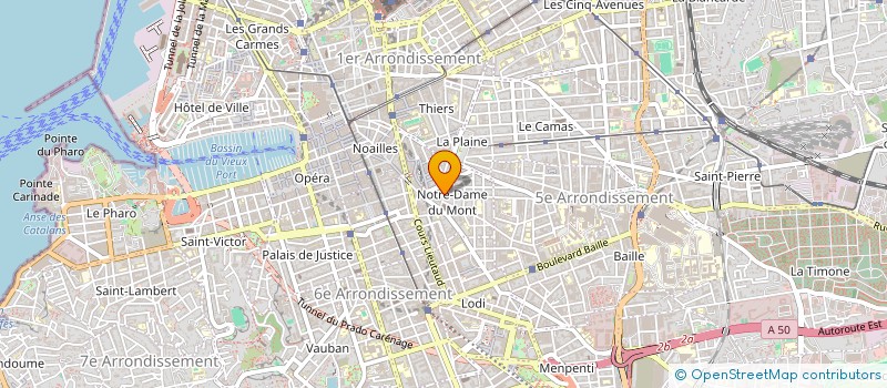 localisation de l'entreprise L'ADRESSE BIO à MARSEILLE