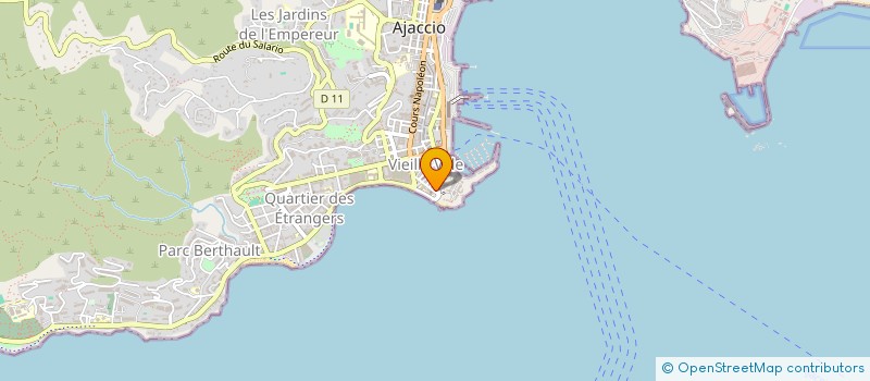localisation de l'entreprise L'ADRESSE DECORATION à AJACCIO