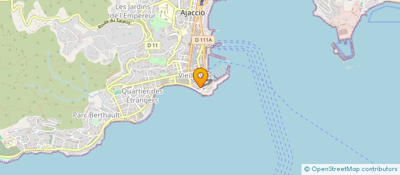 localisation de l'entreprise L'ADRESSE DECORATION  AJACCIO