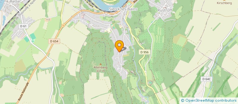 localisation de l'entreprise L'ADRESSE PRECIEUSE IMMOBILIER  SIERCK-LES-BAINS