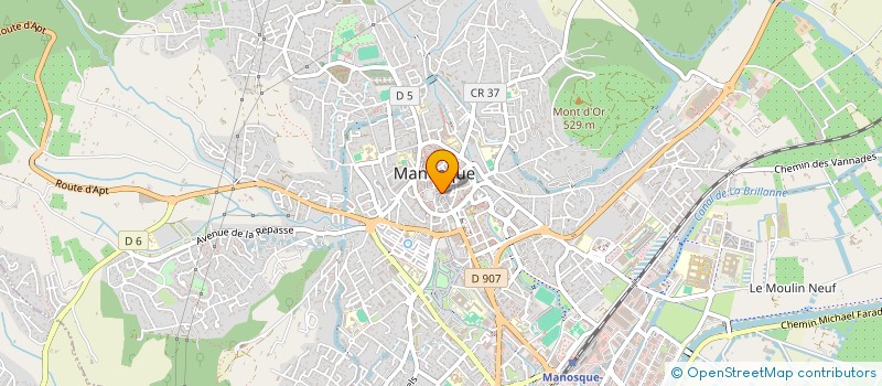 localisation de l'entreprise L'ADRESSE31 à MANOSQUE