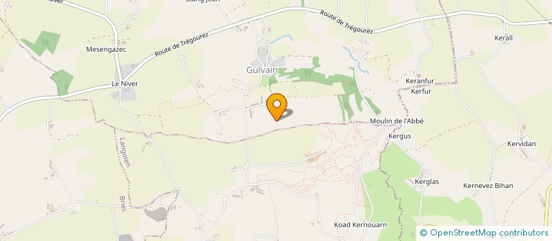 localisation de l'entreprise L'ADVENTICE  EDERN