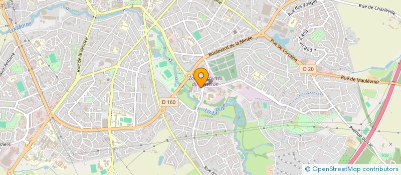 localisation de l'entreprise L AERIENNE DU CHOLETAIS à CHOLET