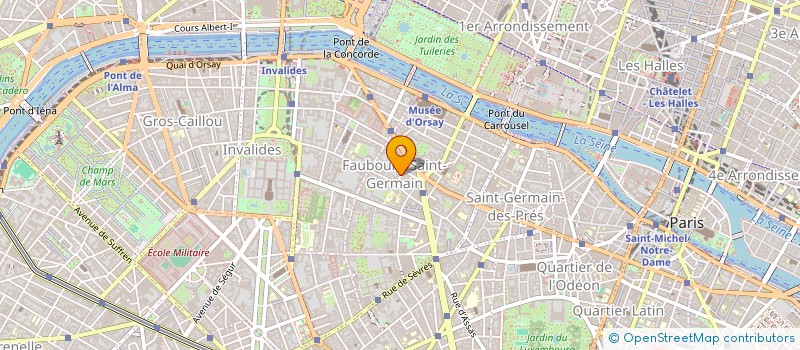 localisation de l'entreprise L' AFFABLE  PARIS