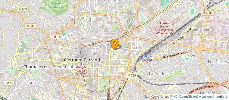 localisation de l'entreprise L'AFFAIRE  LA ROCHE-NOIRE