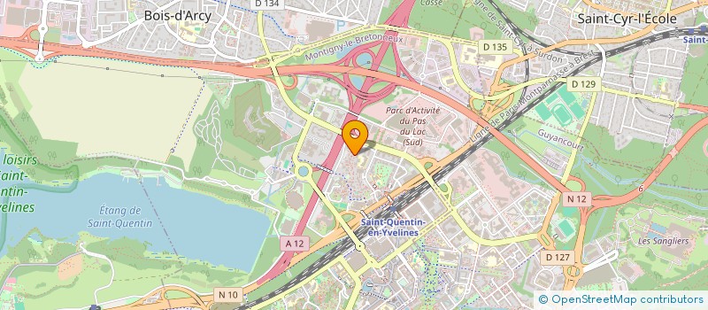 localisation de l'entreprise L'AFFAIRE-IMMO  MONTIGNY-LE-BRETONNEUX