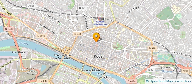 localisation de l'entreprise L'AFFICHE A LA CARTE à ROUEN