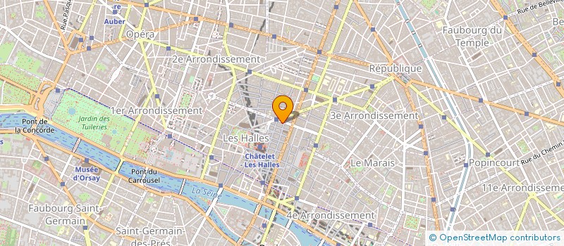 localisation de l'entreprise L'AFFICHE ART ET SPECTACLE à PARIS