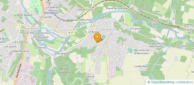 localisation de l'entreprise L'AFFUTAGE DE MARC  VEIGNE