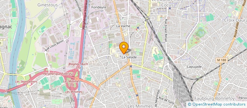localisation de l'entreprise L AFRIKKILI à TOULOUSE