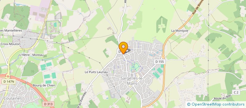 localisation de l'entreprise L'AFRIQUE A VOTRE PORTE à SARGE-LES-LE-MANS