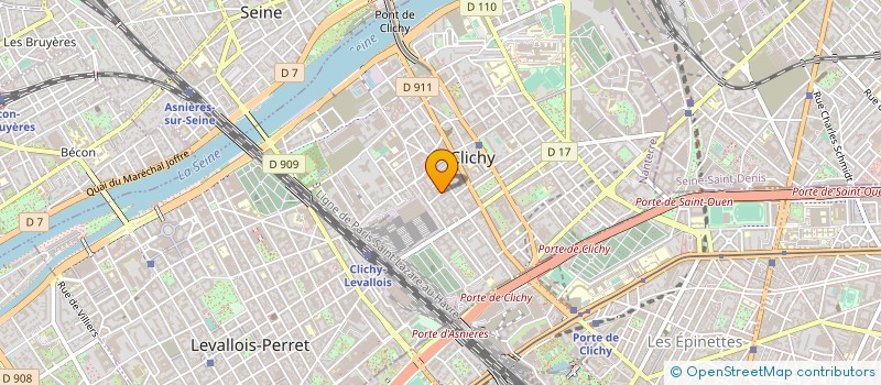 localisation de l'entreprise L AFRIQUE ANCIENNE JOUE à CLICHY