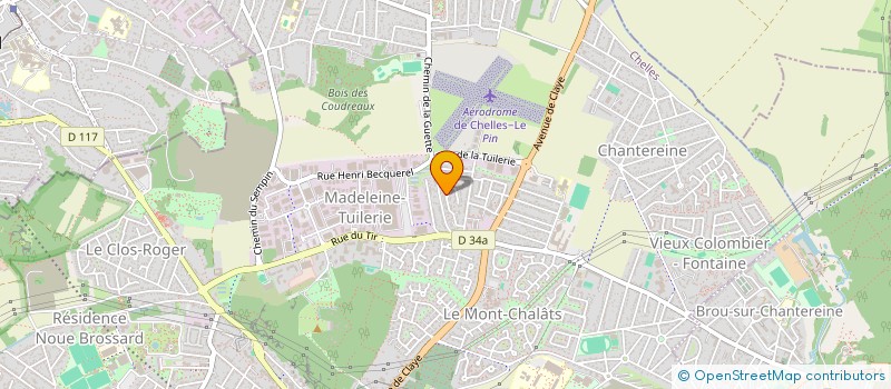 localisation de l'entreprise L'AFRO MAGIQUE  CHELLES