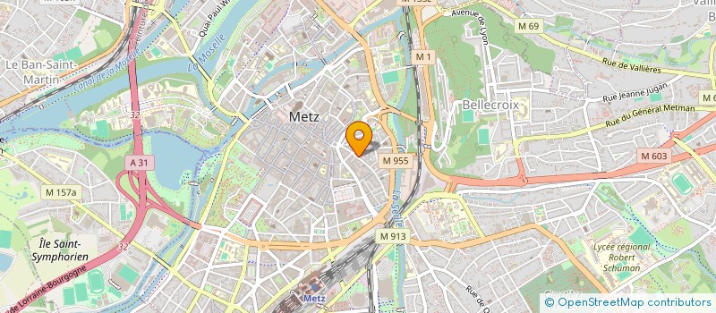 localisation de l'entreprise L'AFRO MIXTE  METZ