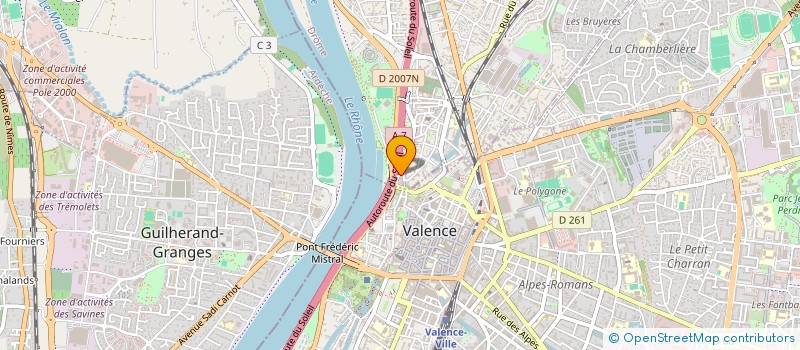 localisation de l'entreprise L'AFTER à BOURG-LES-VALENCE