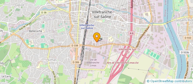 localisation de l'entreprise L' AFTER à VILLEFRANCHE-SUR-SAONE