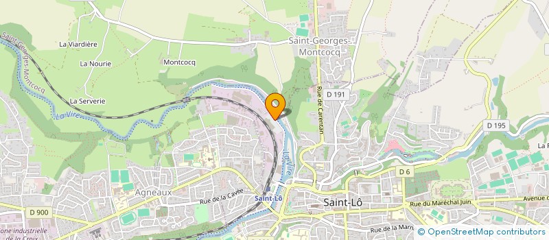 localisation de l'entreprise L'AFTER  SAINT-LO