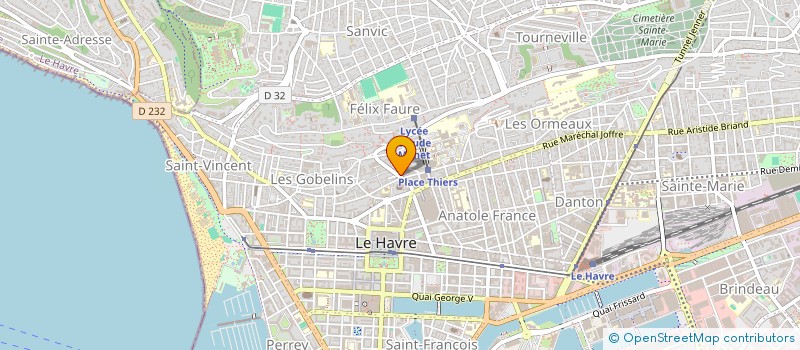 localisation de l'entreprise L'AFTOPI RESTAU à LE HAVRE