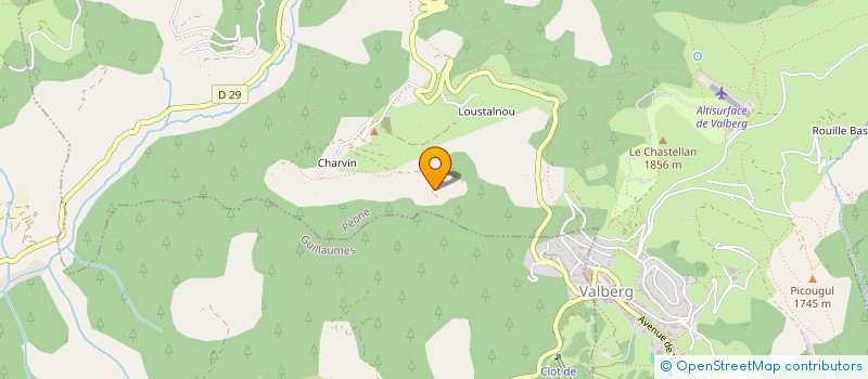 localisation de l'entreprise L'AGACHOUN  BEUIL