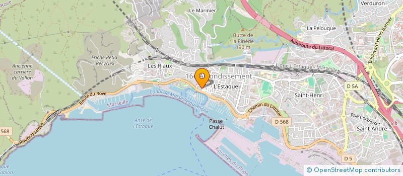 localisation de l'entreprise L'AGACHOUN à MARSEILLE