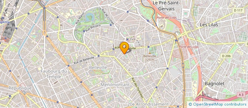 localisation de l'entreprise L'AGAPANTE  PARIS