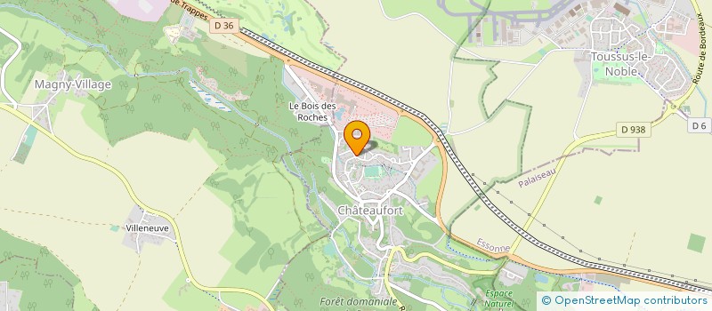 localisation de l'entreprise L'AGAPE 460 à MARCOUSSIS