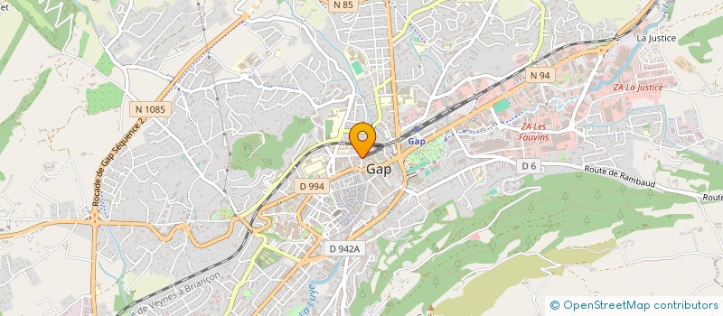 localisation de l'entreprise L'AGAPE  GAP