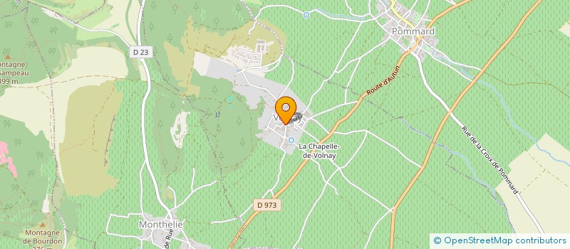 localisation de l'entreprise L'AGASTACHE à VOLNAY