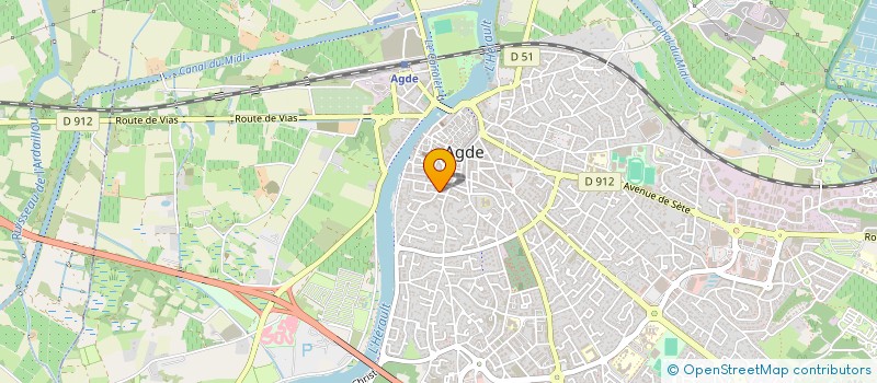 localisation de l'entreprise L AGATHOISE MAREE à AGDE