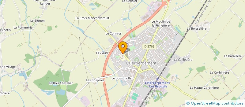 localisation de l'entreprise L AGE D OR à L'HERBERGEMENT