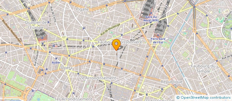 localisation de l'entreprise L'AGE D'OR  PARIS