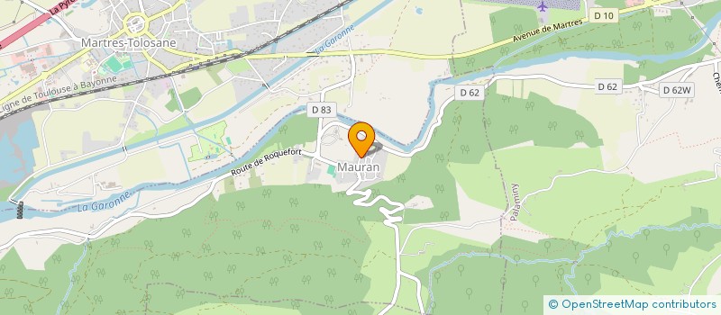 localisation de l'entreprise L'AGE D'OR DE MONDAVEZAN  MONDAVEZAN